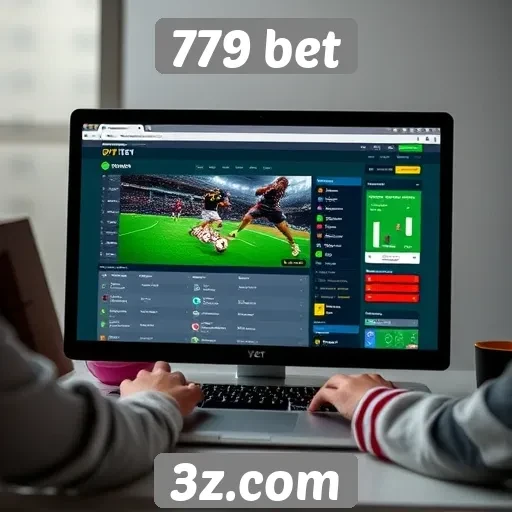 Testes de usabilidade no site 779 bet