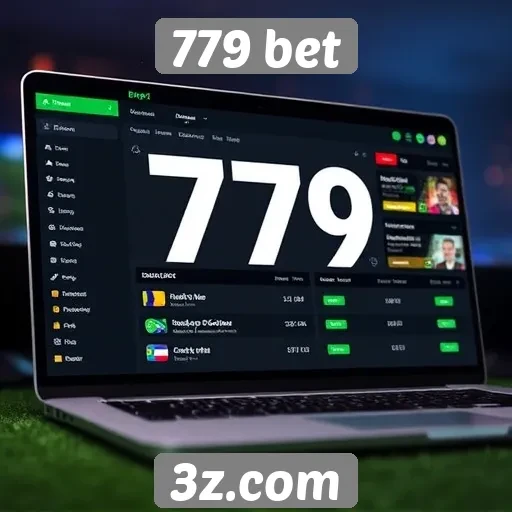 Aspectos destacados da interface do usuário no 779 bet